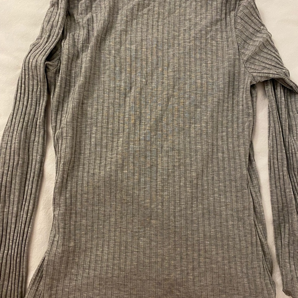 Ted Baker Gray Long Sleeve Top - Picture 5 of 5
